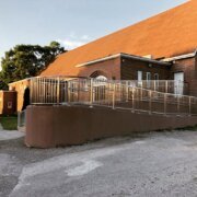 stainless steel commercial railing