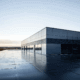 EPDM roofing on a large commercial building.
